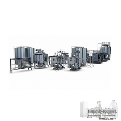 SUS304 Stainless Steel Automatic Dairy Processing Plant Milk Processing Equ