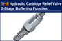 AAK Hydraulic Cartridge Relief Valve 2-Stage Buffering Function