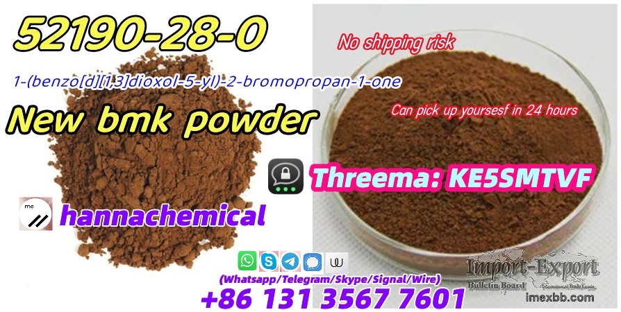 China supply New bmk powder cas.52190-28-0 1-(benzo[d][1,3]dioxol-5-yl)-2-b