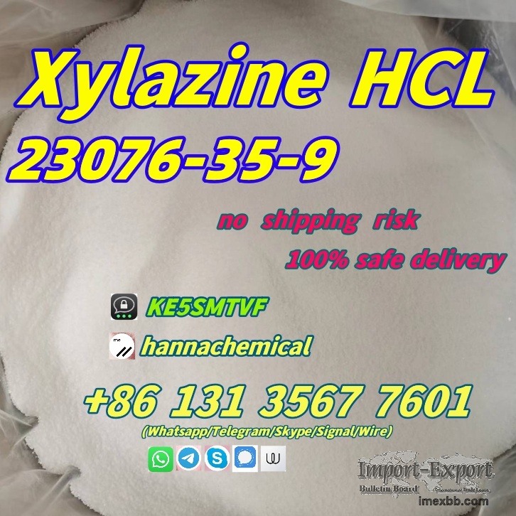 Crystal Powder xylazine hcl CAS.23076-35-9 with enough stock