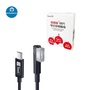 Qianli 1M 5A Type C to L Shape Connector Fast Charging Cable for iPhone 