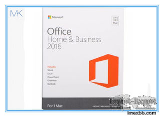 Microsoft Office 2016 Home And Business 1 User Pc Key Card English Language