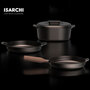 Wholesale New Products Non-stick Pans Polished Cast Iron Cookware Set