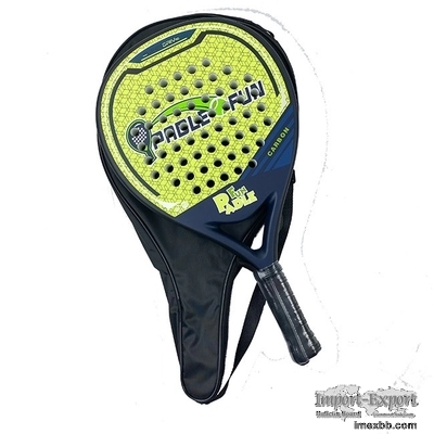 Fiberglass Beach Tennis Paddles Pala Raqueta De Padel Carbon Fiber Composit