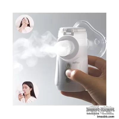Handheld Portable Mesh Nebulizer Inhaler Mute Cough Removable Battery