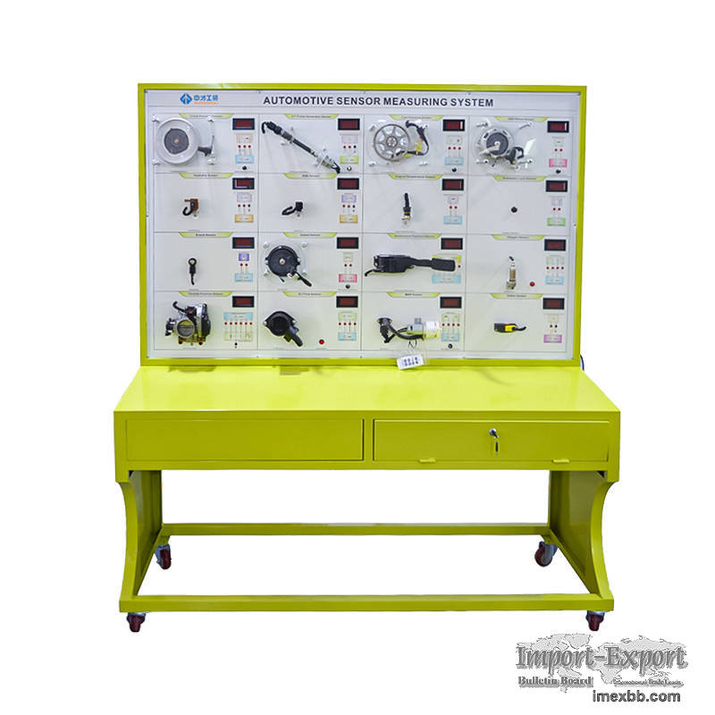Sensor measurement system instruction board