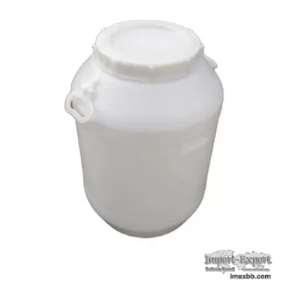 HDPE Clear Plastic Barrel Drum 50L - 60L Food Grade Round Shape