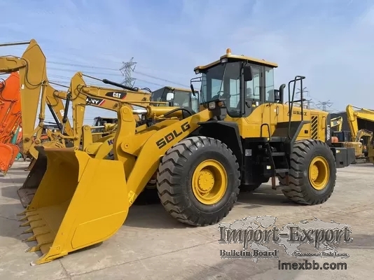SDLG LG956L Wheel Loader Front Loader Yellow 17450kg