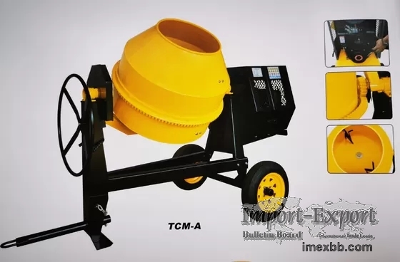 CE Electric Concrete Mixer Machine 7.5HP Construction Medium Sized