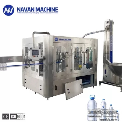 Complete 10000-12000BPH Automatic Water Bottle Filling Machine With Washing