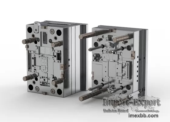 Clamshell Phone Front Cover (1*1) / Three-plates mold / Cold Runner No.2187