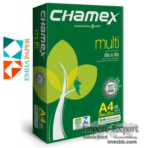 Chamex A4 80 gsm natural white copy paper $ 0.45