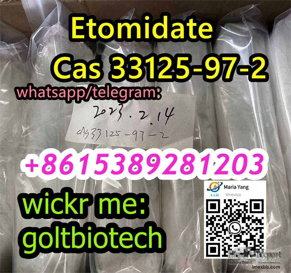 Potent Etomidate powder for sale buy Etomidate online WAPP/teleg:+861538928