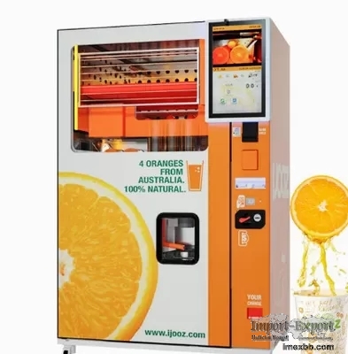 Wireless QR Code Fruit Juice Vending Machine 220V - 240V 50Hz Air Cooled Fr