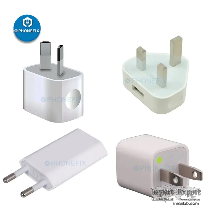 USB Power Adapter Plug Fast Charging Adapter for Apple iPhone