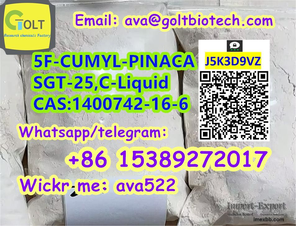 Strong 5F-CUMYL-PINACA,SGT-25 CAS:1400742-16-6 High quality High purity 