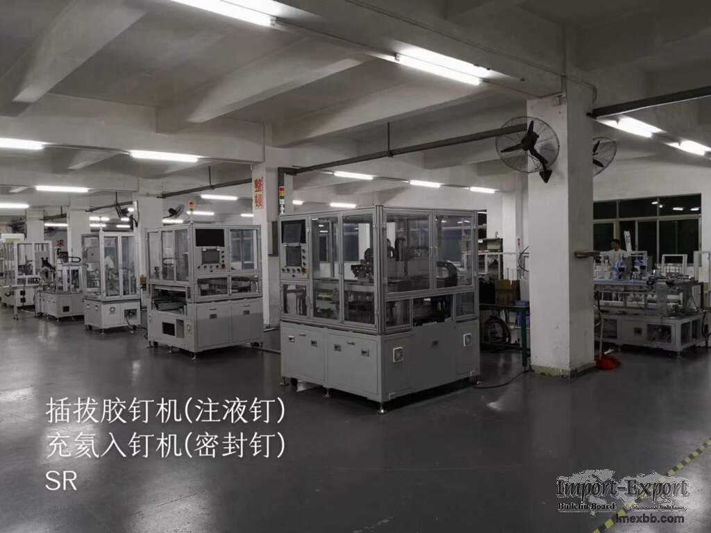 automatic glue nail changing line