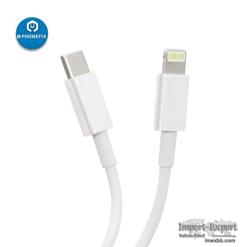 18W Type C to Lightning Charging Cable for iPhone iPad MacBook