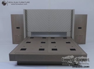 Hotel Bedroom Furniture Sets King Bed with headboard