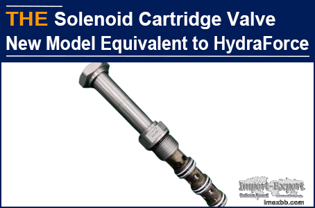 AAK Solenoid Cartridge Valve Equivalent to HydraForce SV12-41