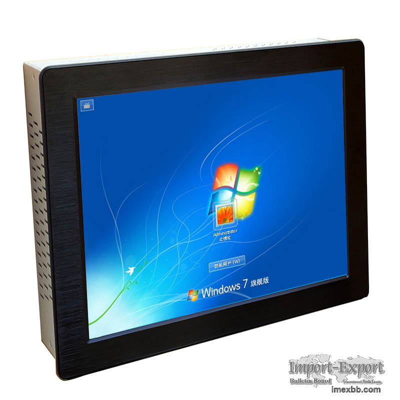 19 inch industrial panel pc 6 RS232 RS485 and LPT