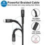   3 in 1 USB Fast Charging Cord for Lightning Type-C Micro USB