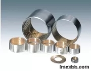 Low - Carbon Steel Plain Bush Bearing , Bi Metal Bearings High Fatigue Stre