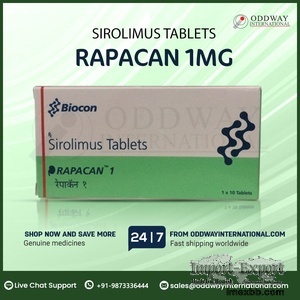 Rapacan 1mg (Sirolimus Brand Name) Immunosuppressive Drug