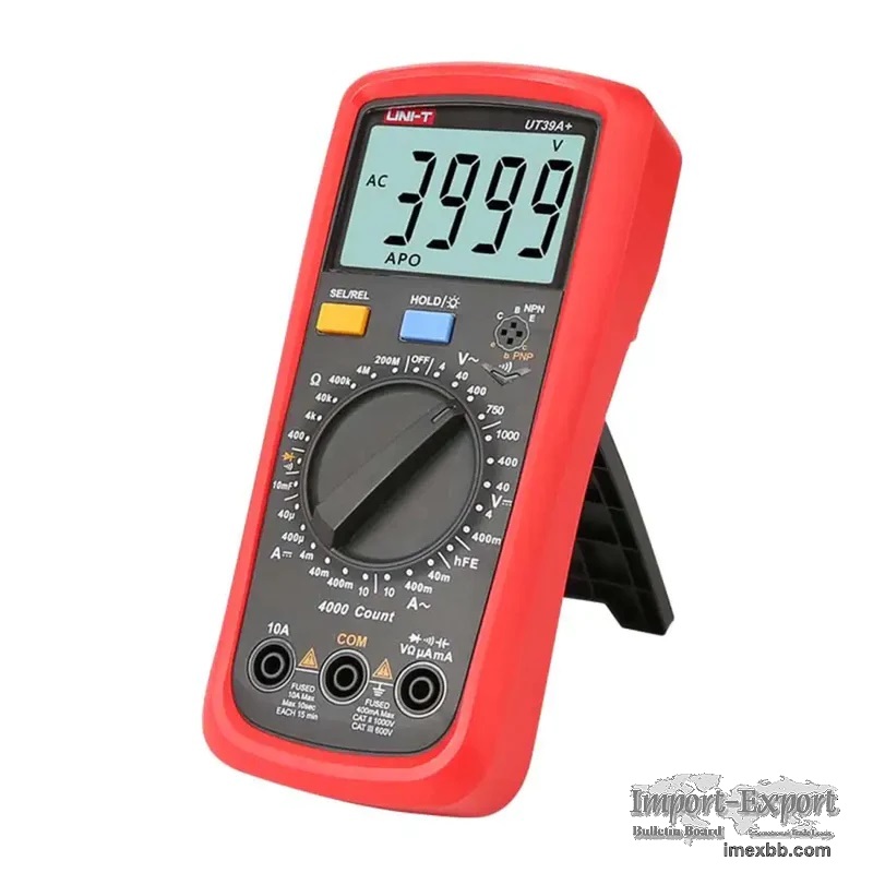  UT39A+ Portable Digital Multimeter Test Instrument