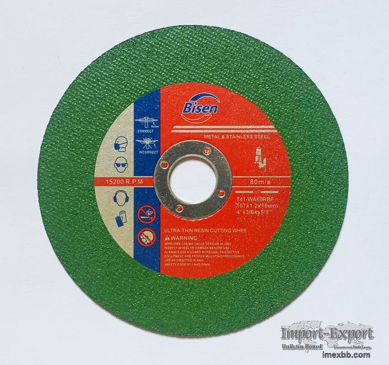 Resin bonded Cutting Wheel