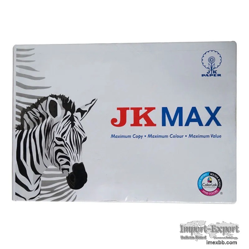 Best office paper/copy paper jk max A4 80 gsm