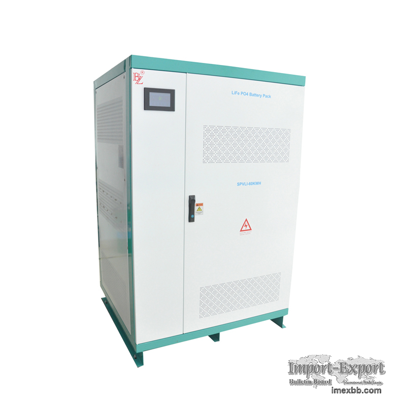 Customized ESS 92Kwh LiFePO4 batteries rack storage with MPPT solar charger