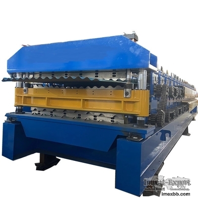 Metal Wall And Roof Sheet Roll Forming Machine 0-20m/Min Energy Efficient