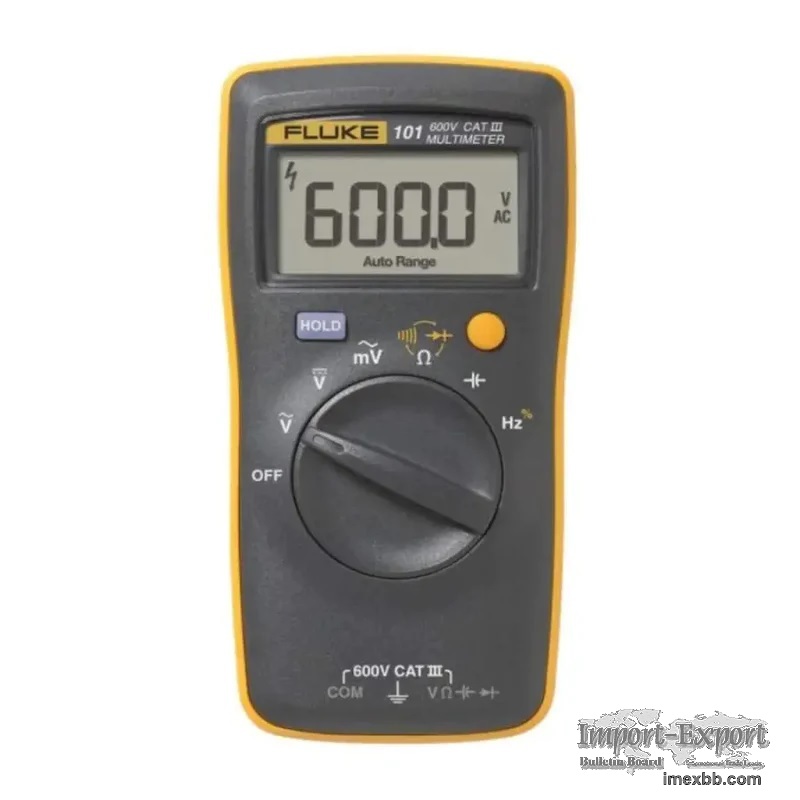 Fluke 101 Basic Digital Multimeter AC Measurement Tool 