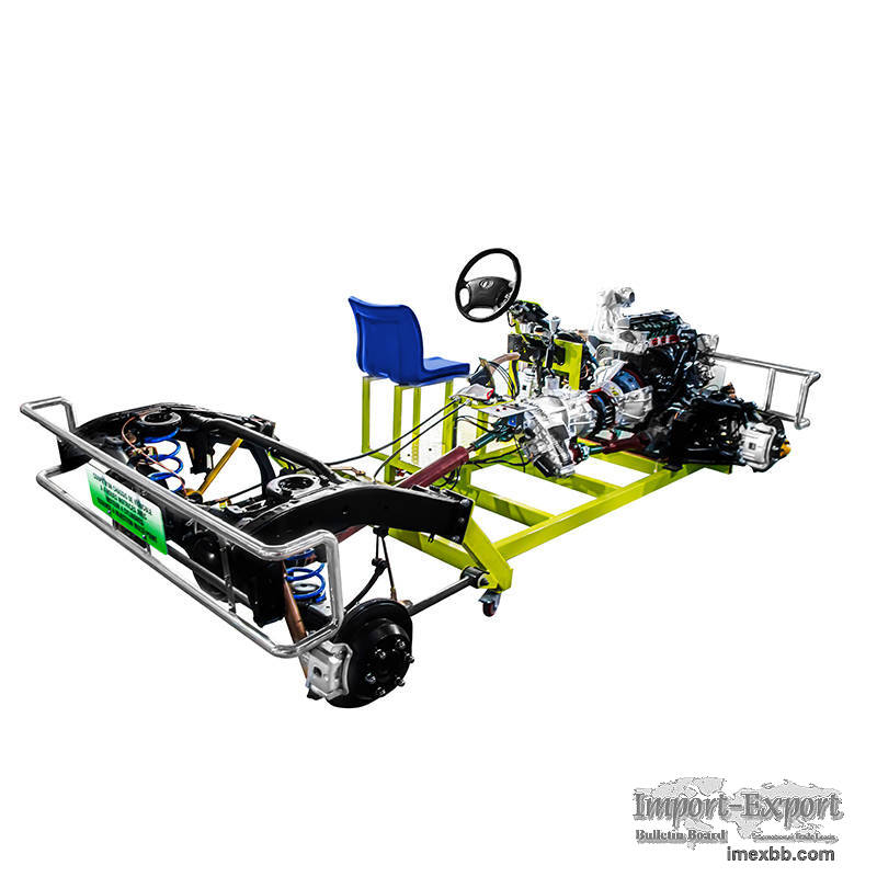 Four-wheel drive chassis system experimental vehicle