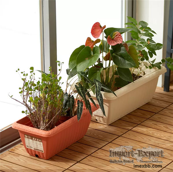 Rectangle vegetable plant pots
