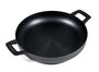 Wholesale 11'' Round Polished Cast Iron Serving Dish Pan Oven Safe