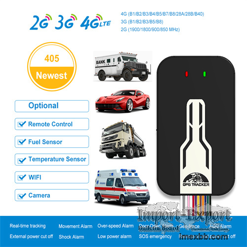 Micro gps tracker gps405 4g 3g for anti thief supermarket car with SOS