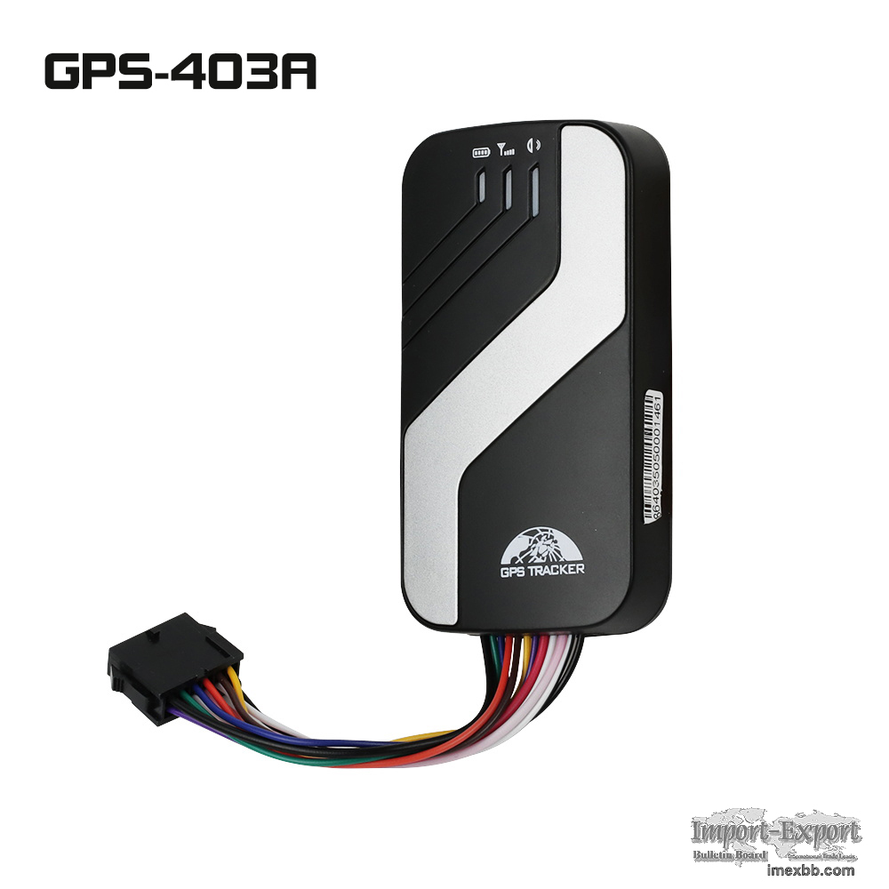 Vehicle Motor Car GPS Tracker GPS403A/B Cut Oil ACC SMS Shock Alarm 4G GPS 