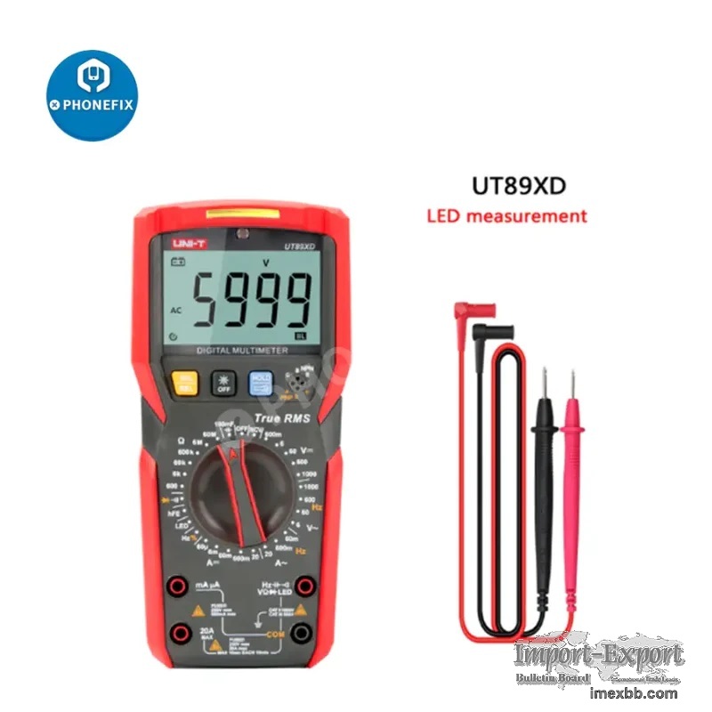 UT89X Digital Multimeter Resistance Capacitance Transistor LED Tester