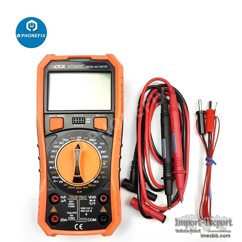  VICTOR VC890C+ Digital Multimeter Phone Repair Tool