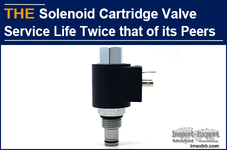 AAK Hydraulic Solenoid Cartridge Valve Service Life Twice that of its Peers