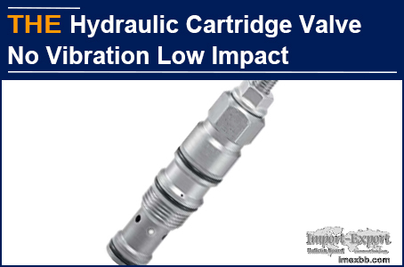 AAK Hydraulic Cartridge Valves No Vibration Low Impact