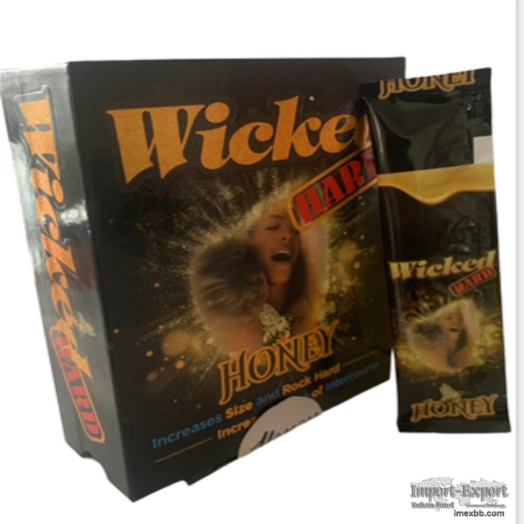 Wicked Hard Honey 15G X 12 Sachets