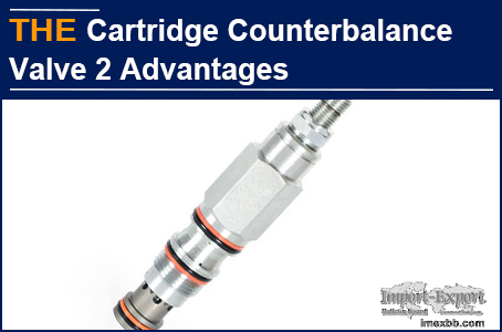 AAK Hydraulic Cartridge Counterbalance Valve 2 Advantages