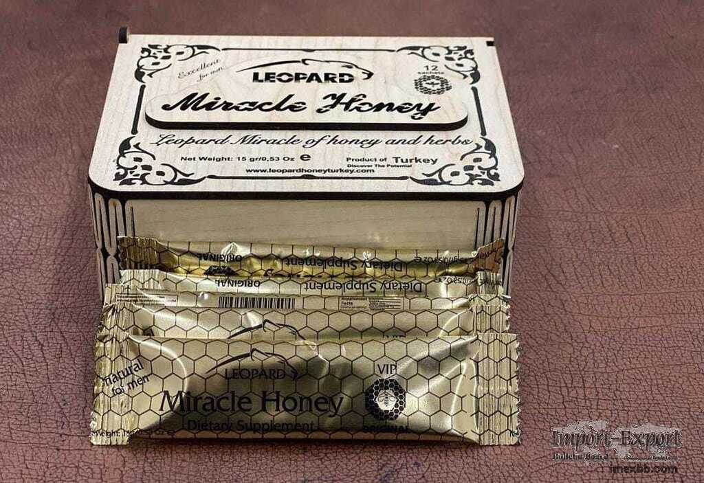 Leopard Miracle Royal Honey 15G X 12 Sachets