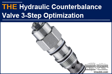 AAK Hydraulic Counterbalance Valve 3-Step Optimization 