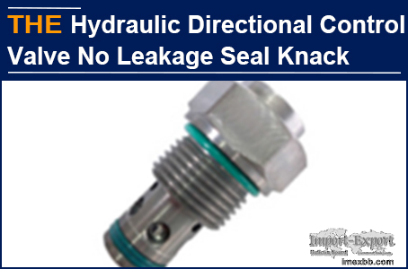 AAK Hydraulic Directional Control Valve No Leakage Seal Knack