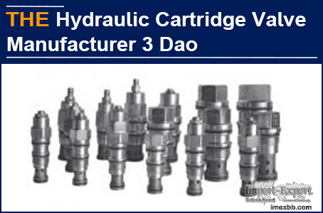 AAK Hydraulic Cartridge Valve Manufacturer 3 Dao