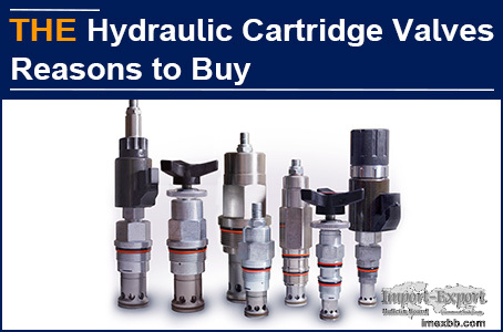AAK Hydraulic Cartridge Valves Reasons to Buy